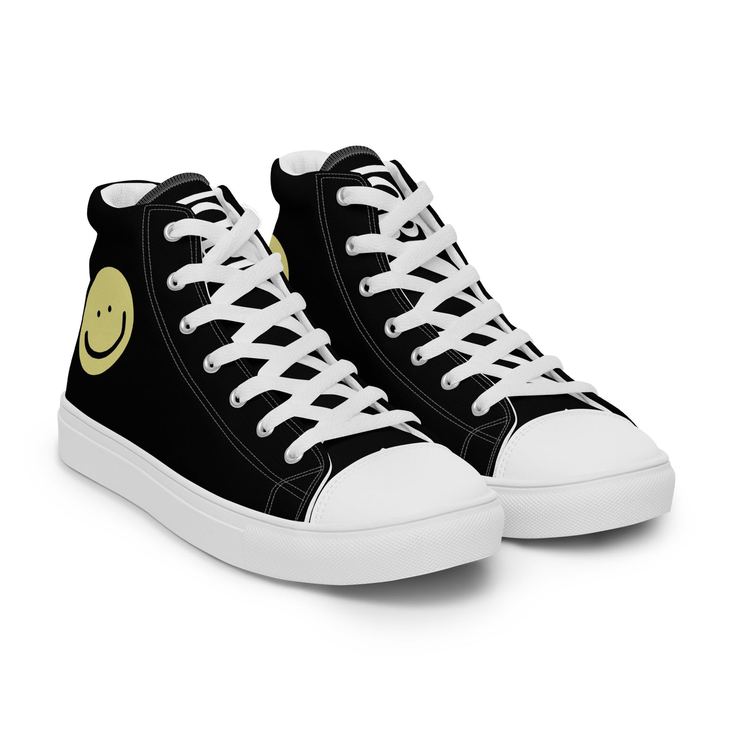 =) High Top Canvas Shoes