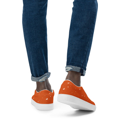 Galaxy Print Re-Release Slip-On Shoes - Orange