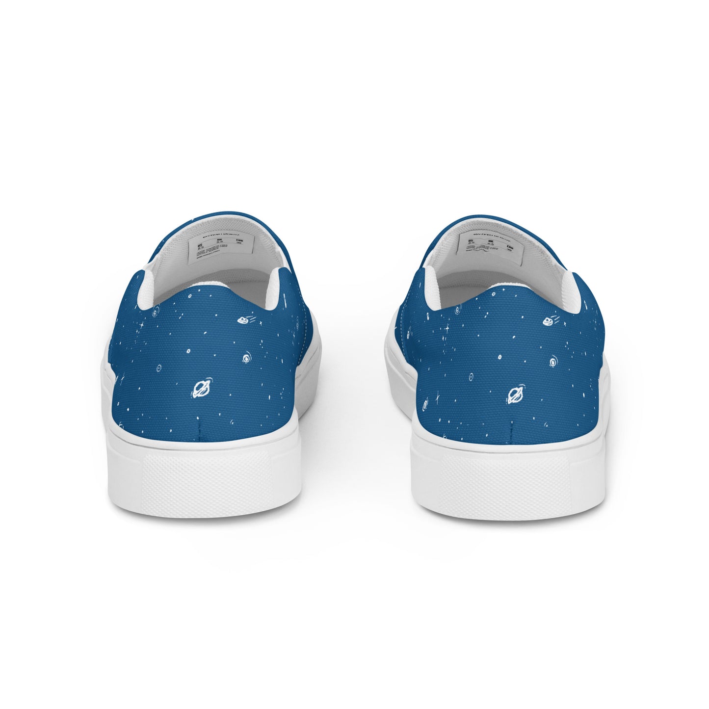 Galaxy Print Re-Release Slip-On Shoes - Dusk