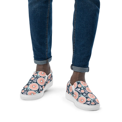 Paisley No. 2 Navy Slip-Ons | Fall/Winter 2023 Collection