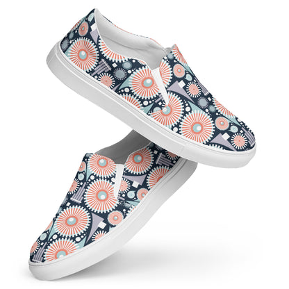 Paisley No. 2 Navy Slip-Ons | Fall/Winter 2023 Collection