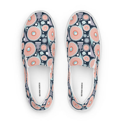 Paisley No. 2 Navy Slip-Ons | Fall/Winter 2023 Collection