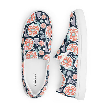 Paisley No. 2 Navy Slip-Ons | Fall/Winter 2023 Collection