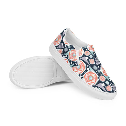 Paisley No. 2 Navy Slip-Ons | Fall/Winter 2023 Collection