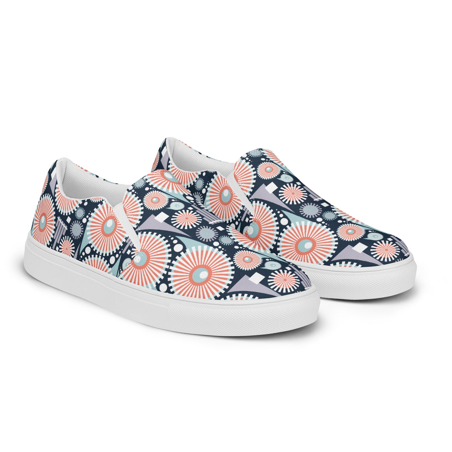 Paisley No. 2 Navy Slip-Ons | Fall/Winter 2023 Collection