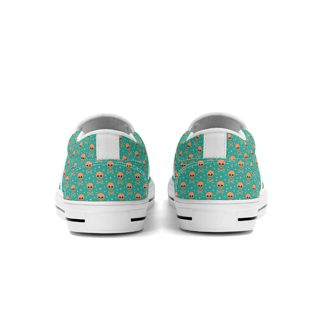 Bizarro 2025 Happy Skullz Slip-On Unisex Shoes
