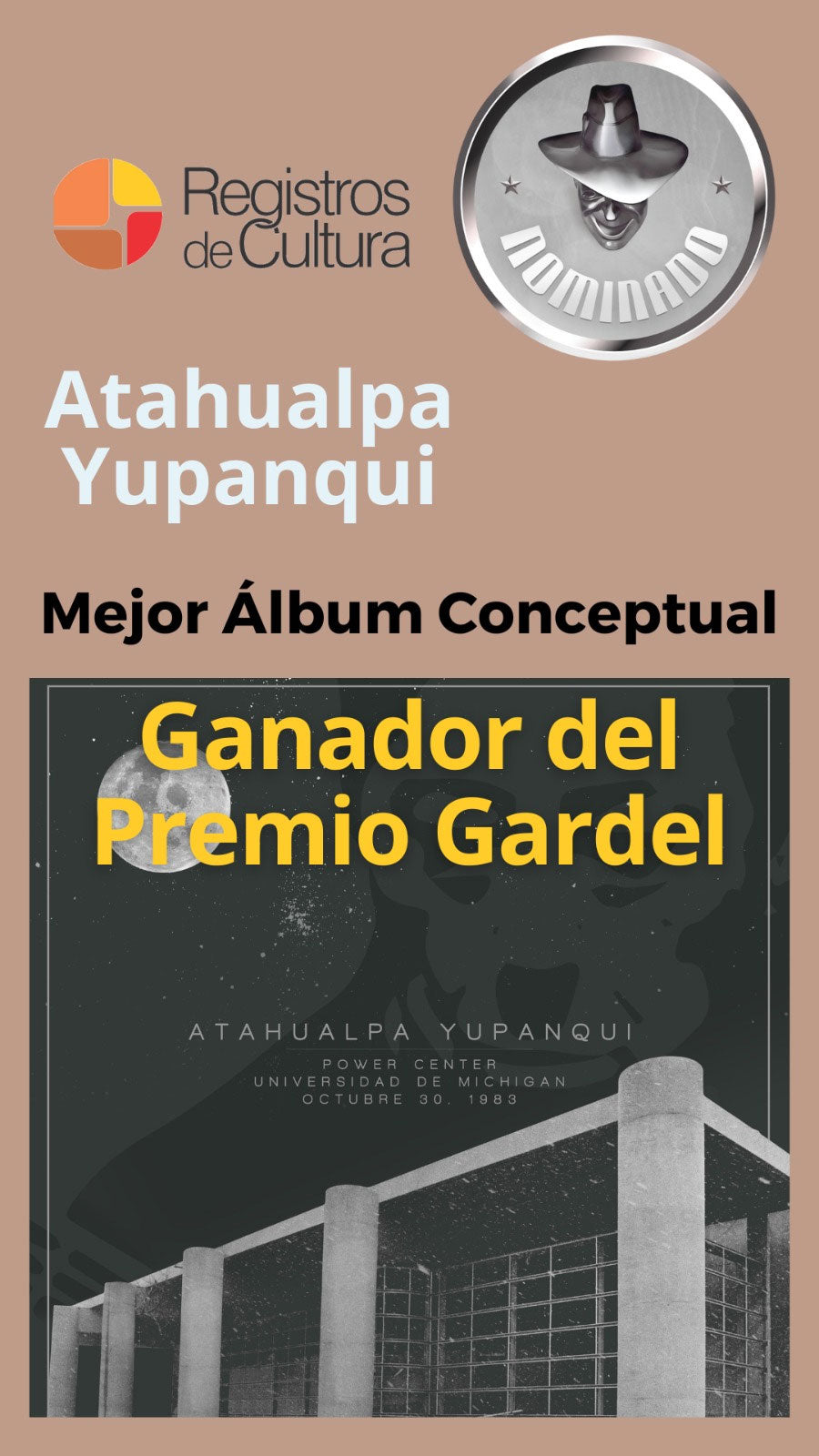 "Atahualpa Yupanqui en Michigan" Book + CD **Award Winner**