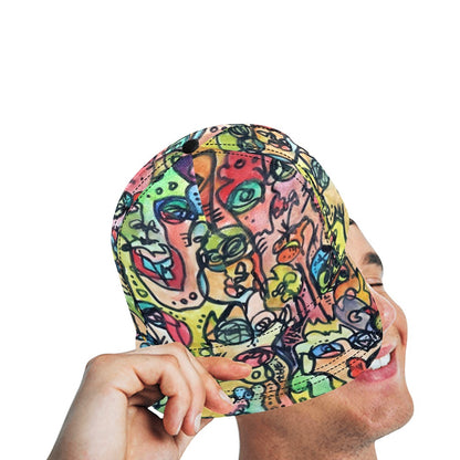 "Who" Print Snapback | Tinybrush