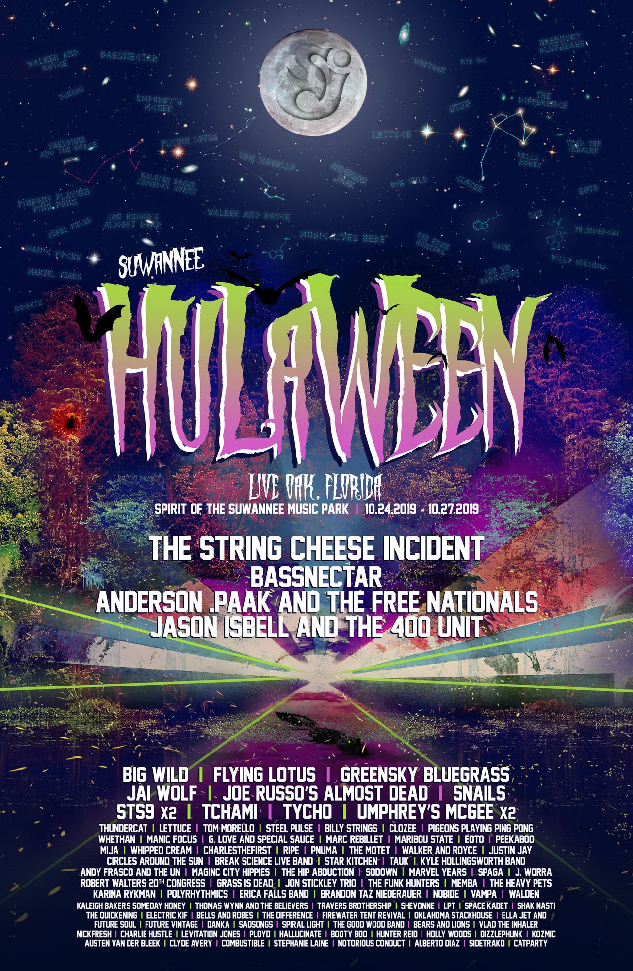 HULAWEEN 2019 Unofficial Poster | MeemTeem Guerrilla Marketing