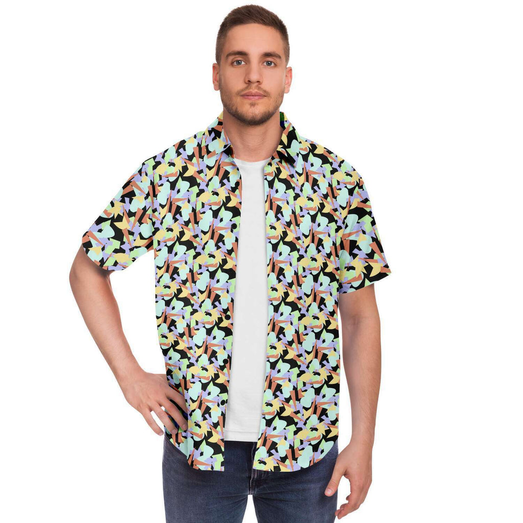 Bizarro Abstract Pattern 1 Short Sleeve Button-Up | Spring '22 Collection