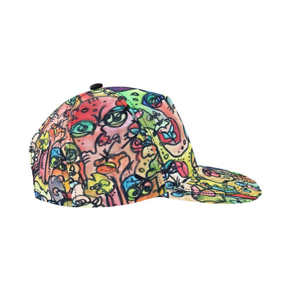 "Who" Print Snapback | Tinybrush