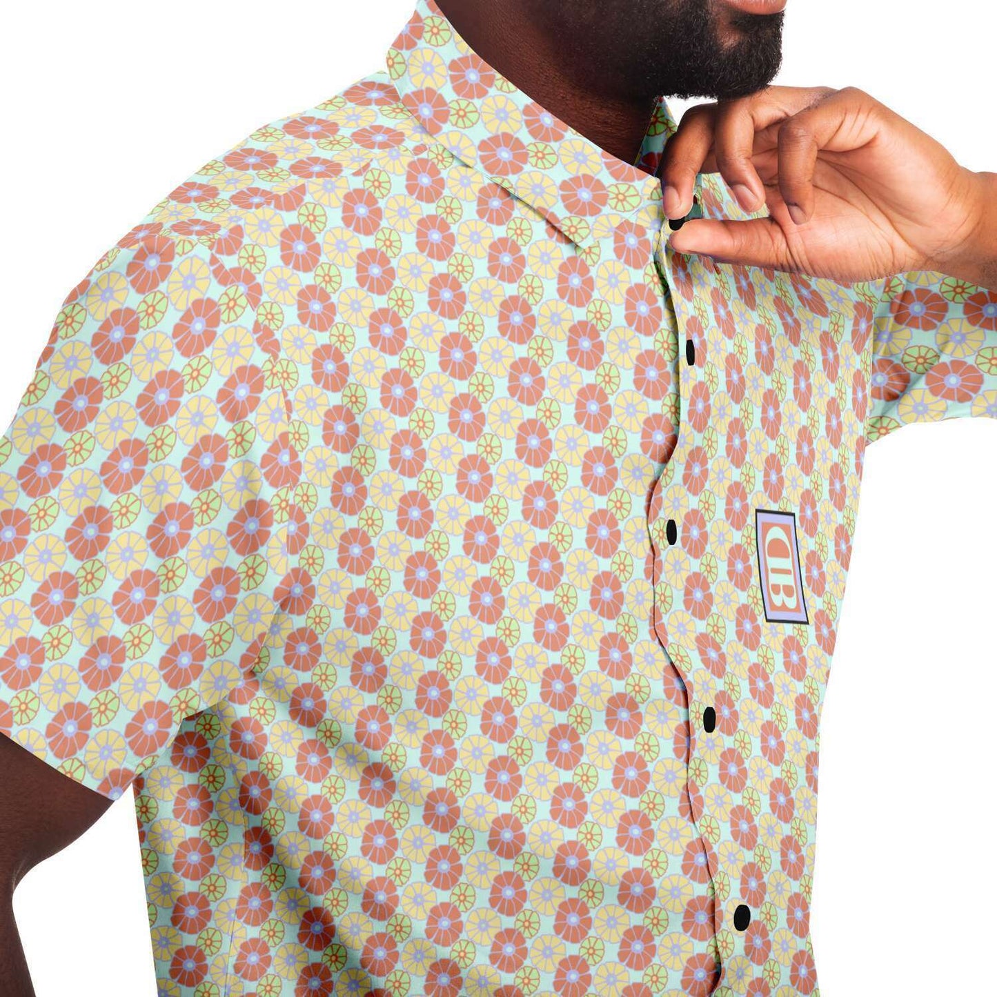 Flower Power Short Sleeve Button-Up | Spring '22 Collection