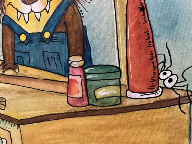 Little Critter | Tinybrush Original Painting