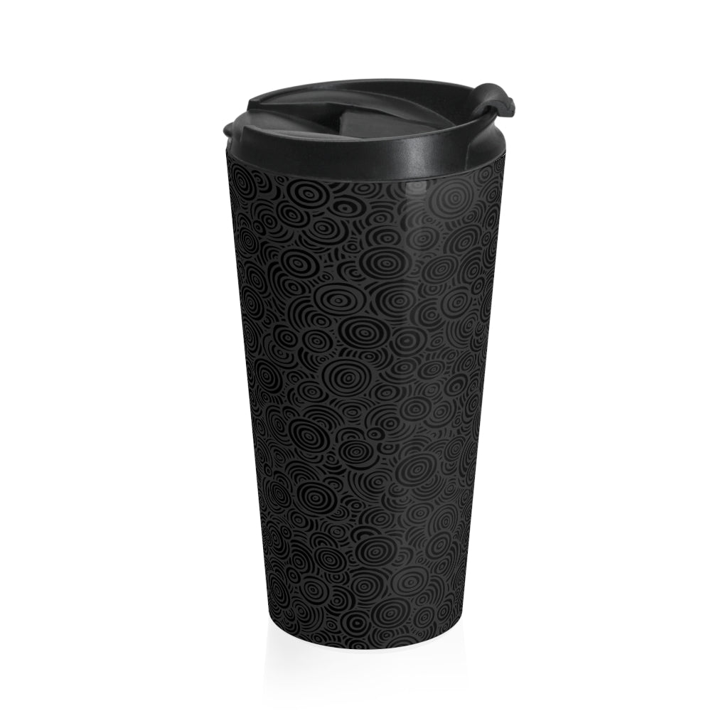 Bizarro Swirl Pattern 15oz Stainless Steel Travel Mug