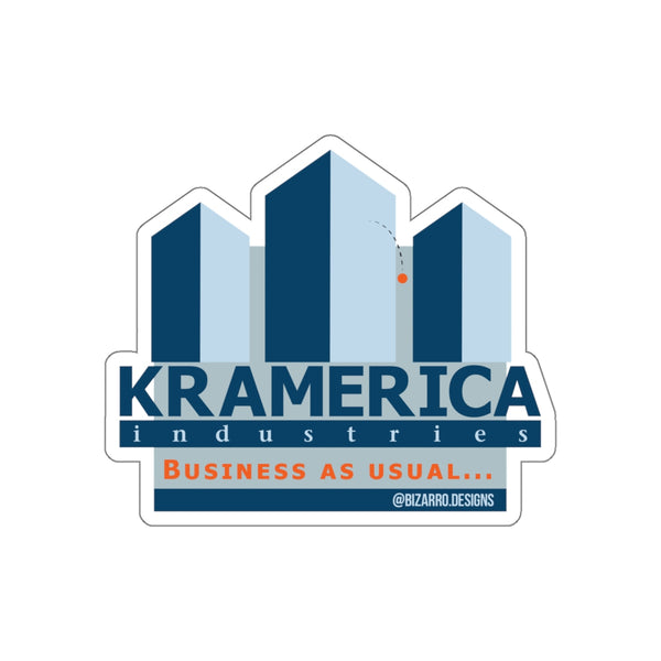 "Kramerica Industries" | Bizarro Stickers