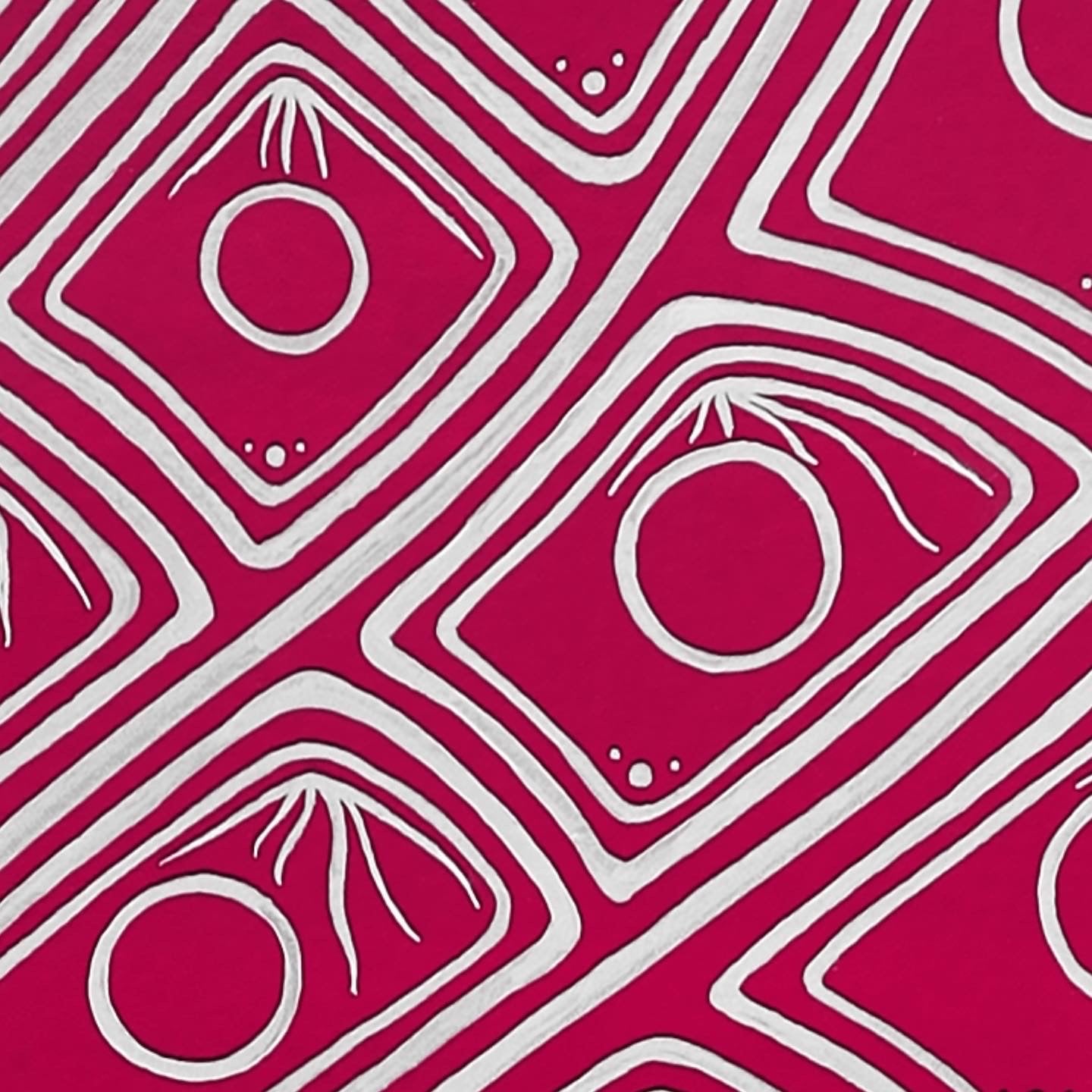 VIVA MAGENTA | Tinybrush Original Painting