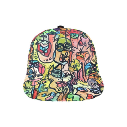 "Who" Print Snapback | Tinybrush