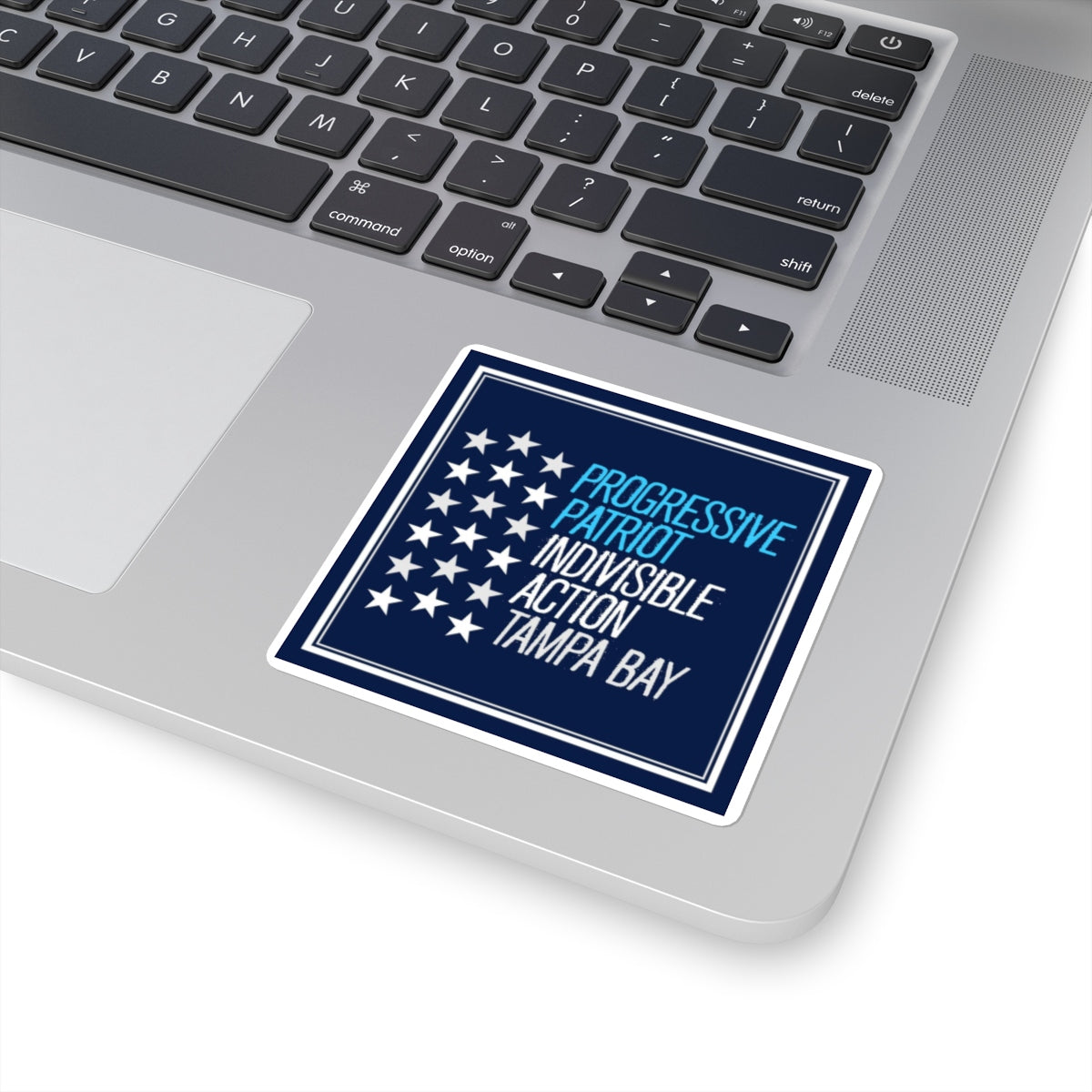 Progressive Patriot Square Sticker