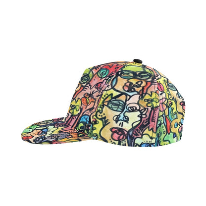 "Who" Print Snapback | Tinybrush