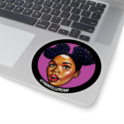 "Janelle" Stickers | Painkiller Cam Art