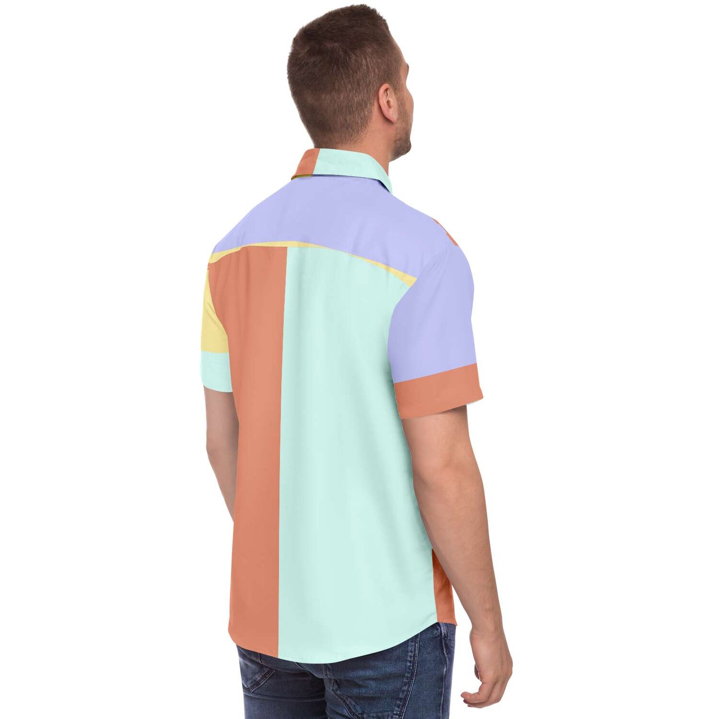 Bizarro Color Block Short Sleeve Button-Up | Spring '22 Collection