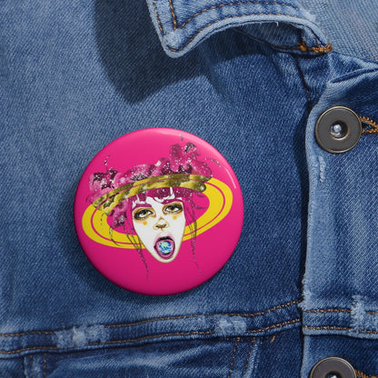 "Star" Pin Button | Whitney Holbourn Wearable Art