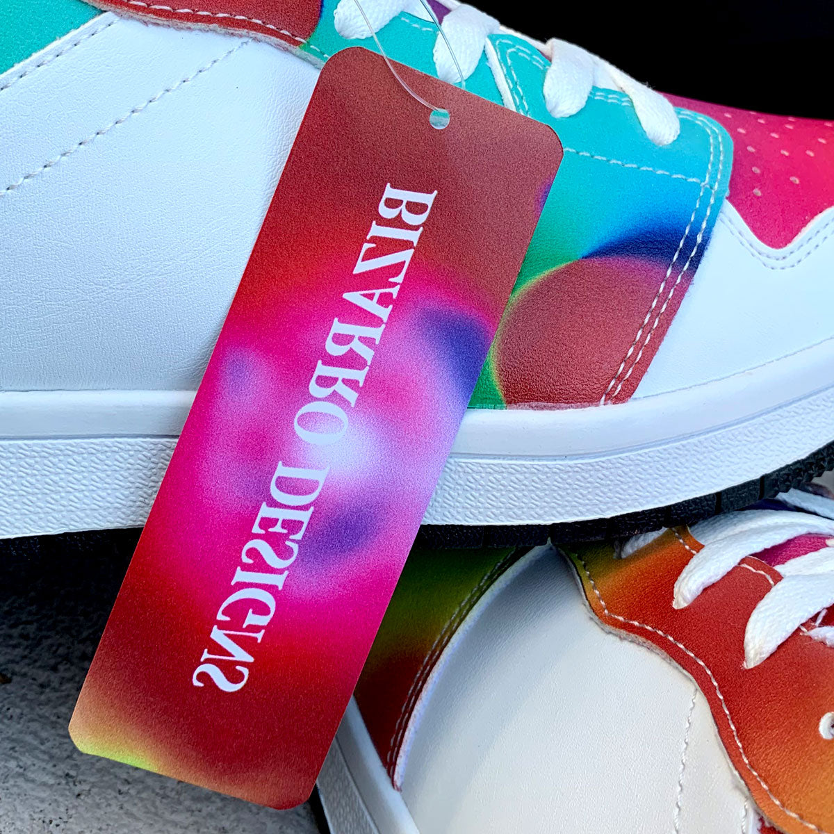 Color Fuzz #1 Low Tops | Bizarro Kicks