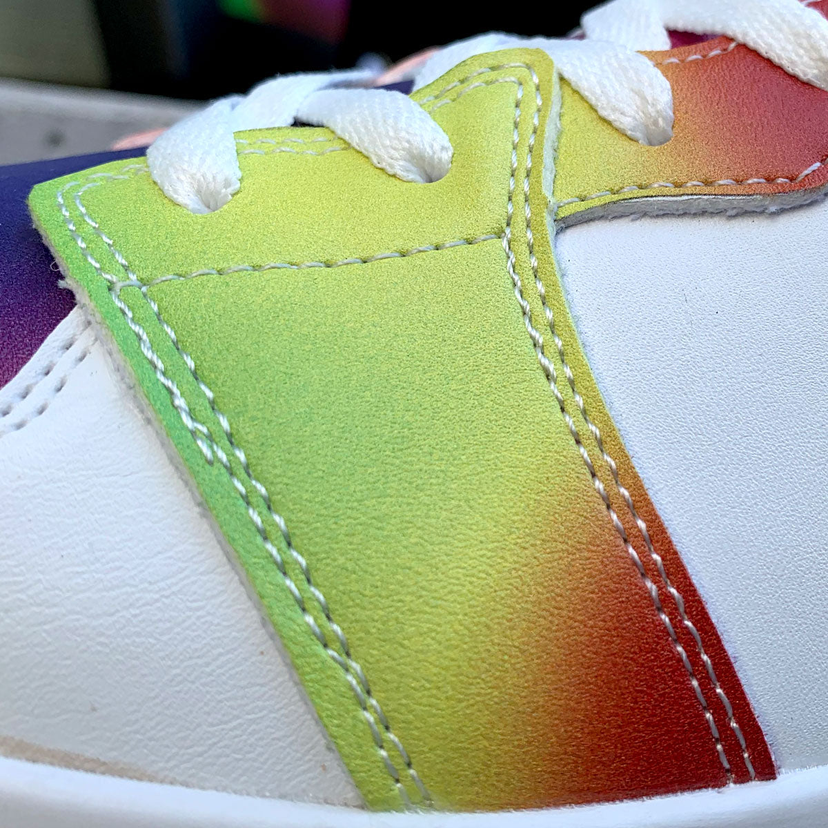Color Fuzz #1 Low Tops | Bizarro Kicks