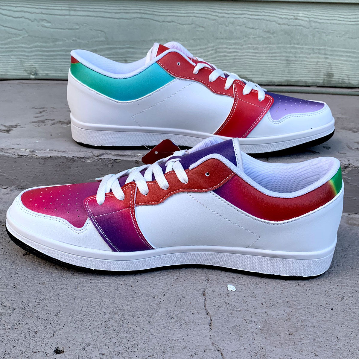 Color Fuzz #1 Low Tops | Bizarro Kicks