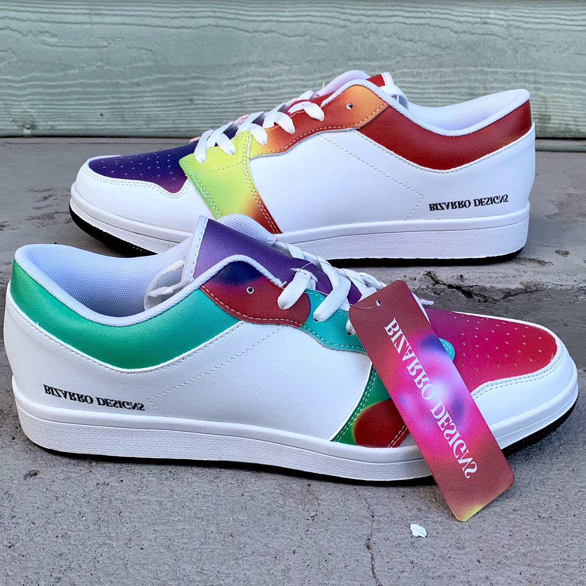 Color Fuzz #1 Low Tops | Bizarro Kicks