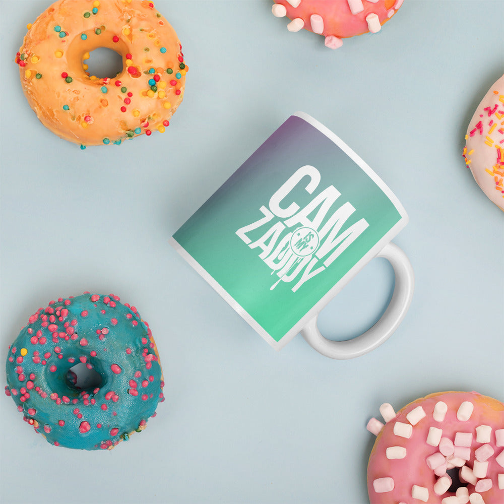 CAM IS MY ZADDY Gradient Mug - Neon | Painkiller Cam