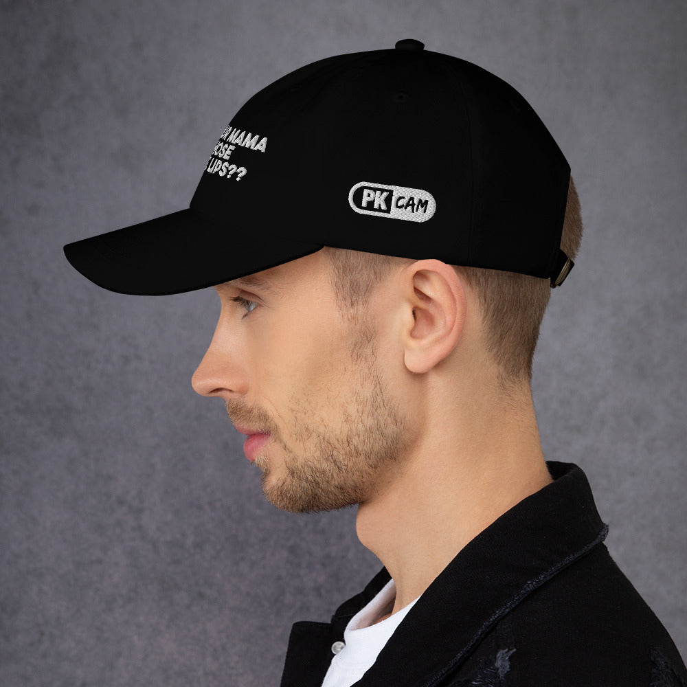 "Expensive Lips" Camisms Dad Hat | Painkiller Cam Art