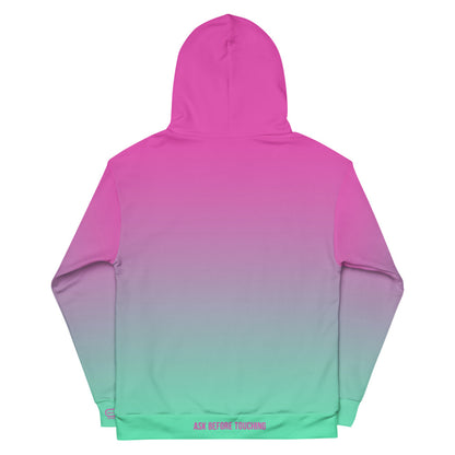 CAM IS MY ZADDY Gradient Print Unisex Hoodie - Neon | Painkiller Cam