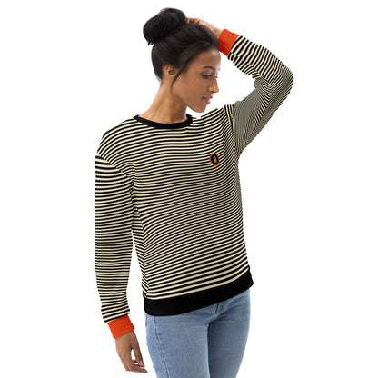 Bizarro Wave Stripe Sweater Tan/Black | Fall 2022 Collection