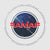"E Pluribus Anus" Circle Logo Space Hoodie | FAMAF