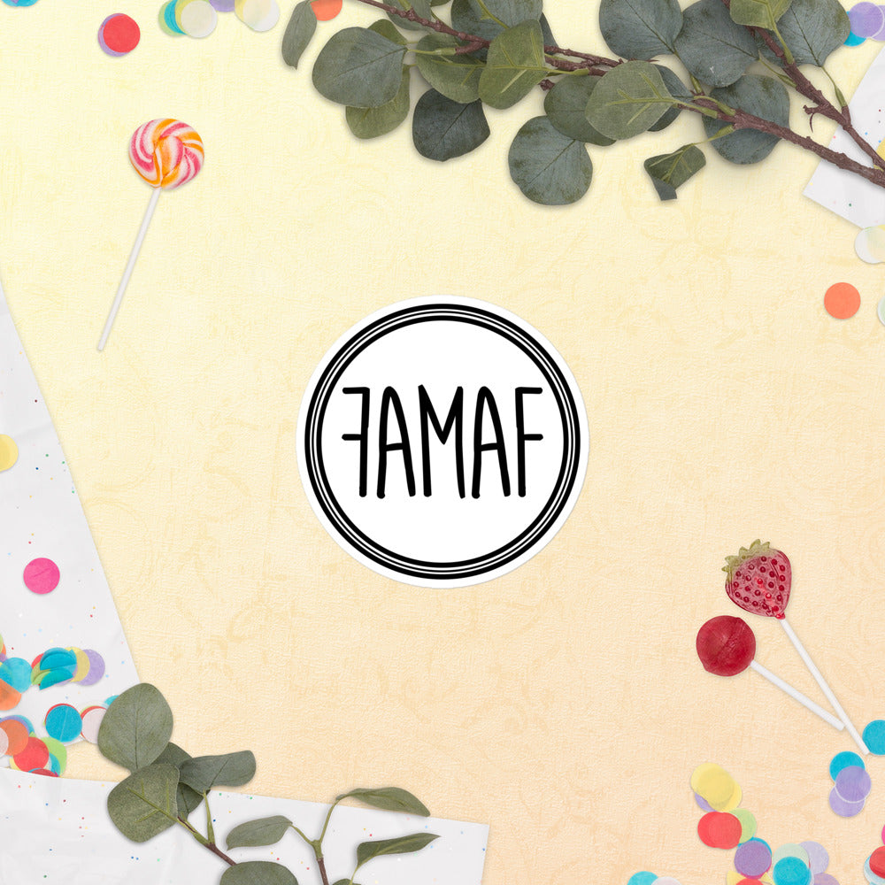 FAMAF Logo Sticker