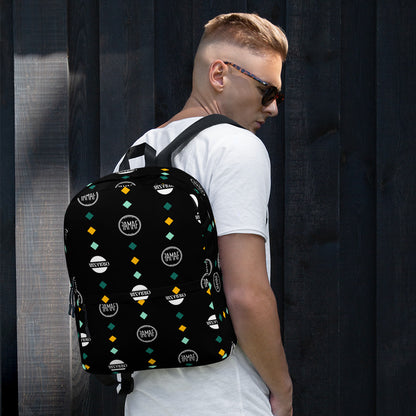 FAMAF x Bizarro Diamond Print Backpack