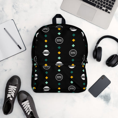 FAMAF x Bizarro Diamond Print Backpack