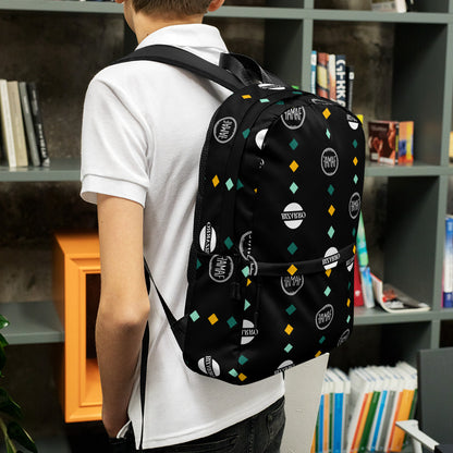 FAMAF x Bizarro Diamond Print Backpack