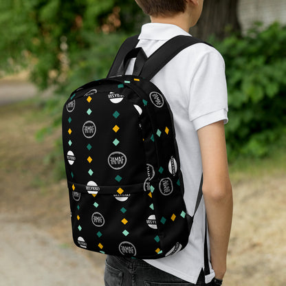 FAMAF x Bizarro Diamond Print Backpack