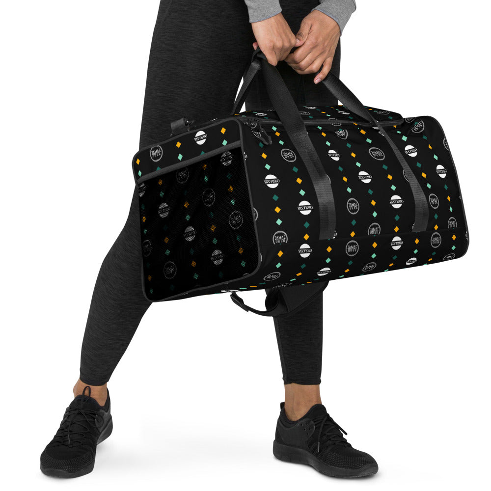 FAMAF x Bizarro Diamond Print Duffle Bag