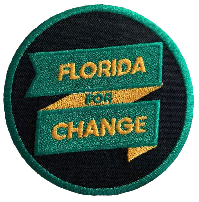 Florida for Change Embroidered Patch | FFC