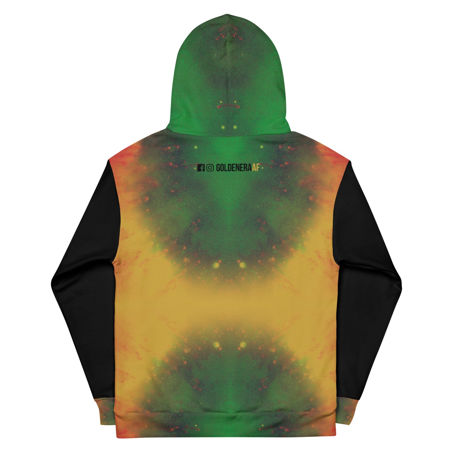 GoldenEra Galaxy Hoodie - Green/Yellow