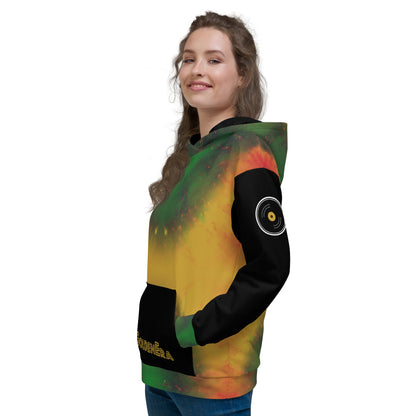 GoldenEra Galaxy Hoodie - Green/Yellow