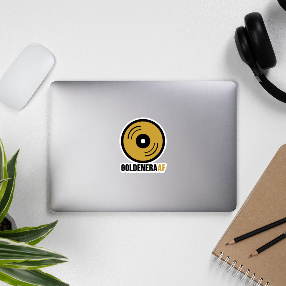 GoldenEra AF Gold Record Sticker
