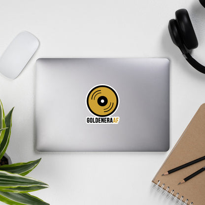 GoldenEra AF Gold Record Sticker