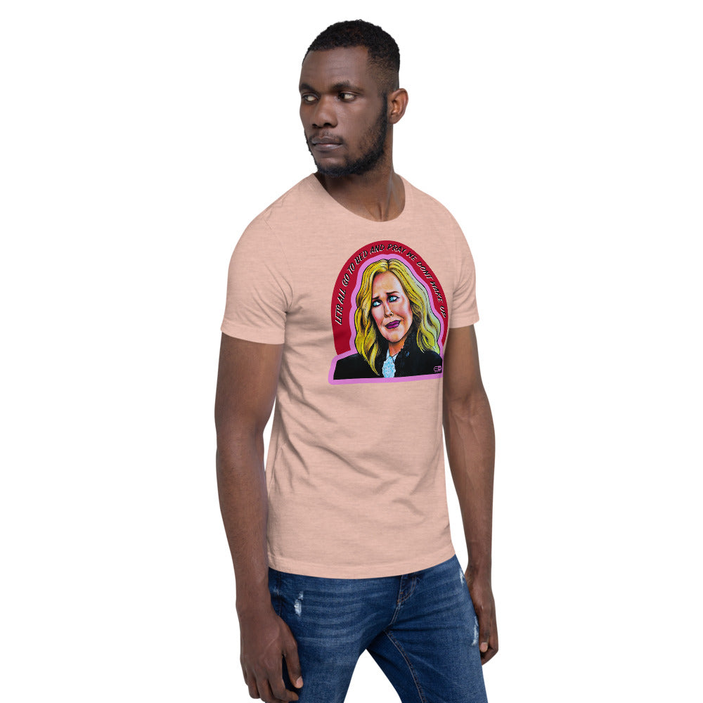 "Gimme Gimme Moira" T-Shirt | Painkiller Cam Art