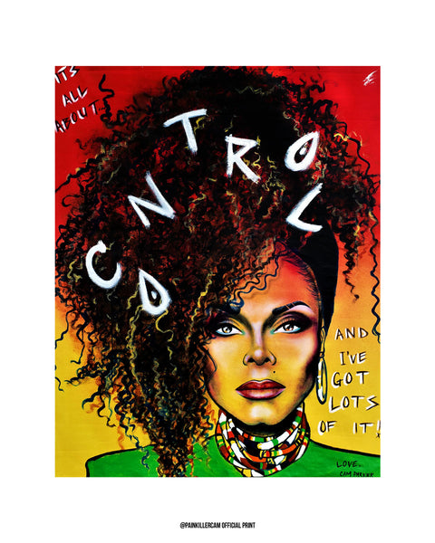 "Janet Control" Prints | Painkiller Cam Art