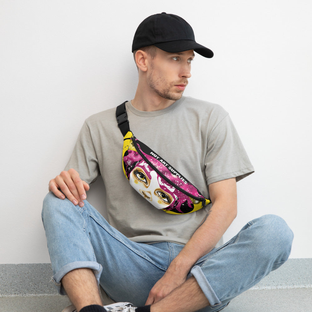 "NOT ART SUPPLIES" Star Trip Fanny Pack | Whitney Holbourn Collection