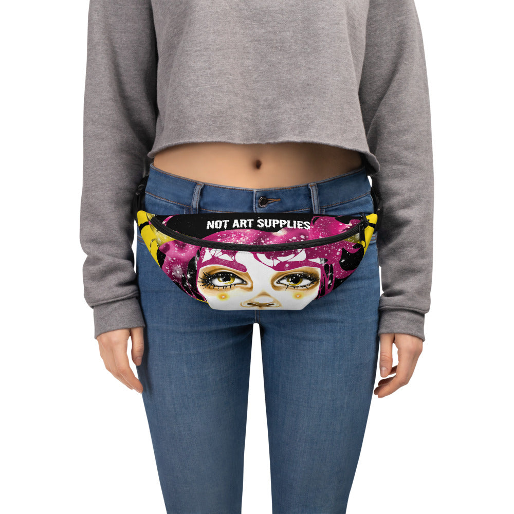 "NOT ART SUPPLIES" Star Trip Fanny Pack | Whitney Holbourn Collection